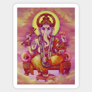 Ganesha The Compassionate One Sticker